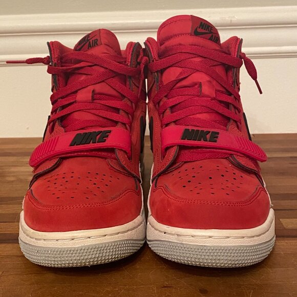 Nike Air Jordan Legacy 312 Toro Red Men's Size 10 Basketball Sneakers - Picture 3 of 14